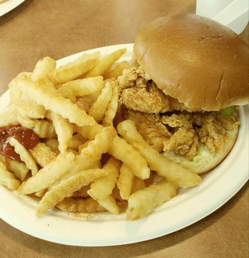 Chicken Strip Sandwich Plate